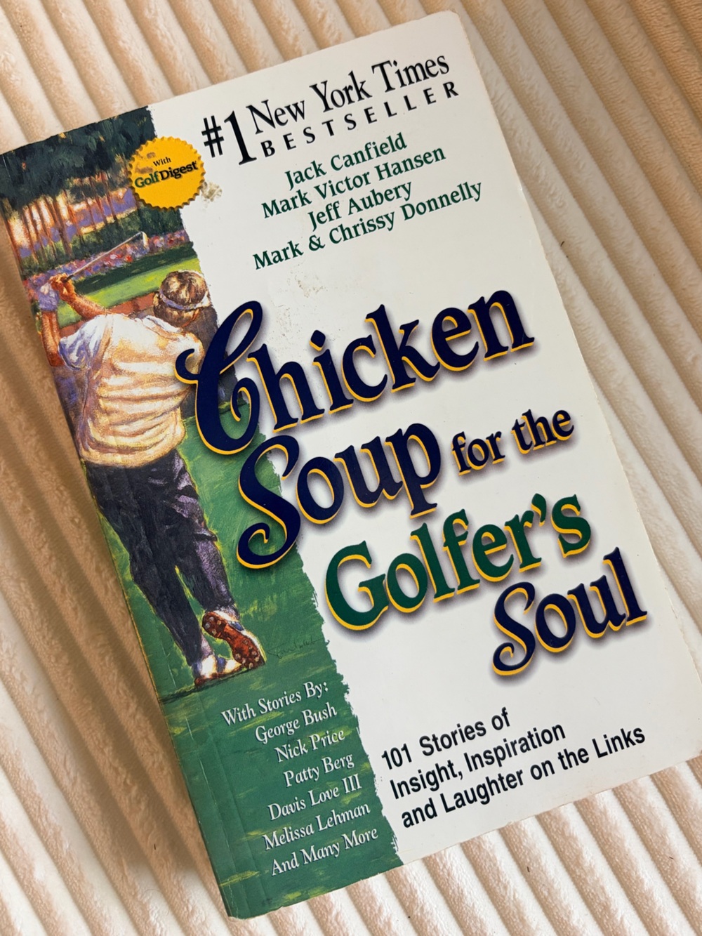 Chicken Soup for the Golfer's Soul - White & Green Cover